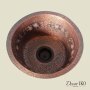 Медная мойка для кухни (круглая) Koozee CW-21 - фото 2