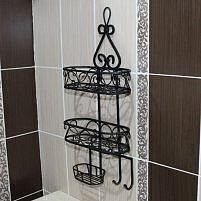 Кованые полки для ванной комнаты
