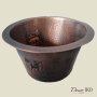 Медная мойка для кухни (круглая) Koozee CW-13 - фото 3