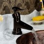 Смеситель для раковины CF-039 с каскадным изливом, медный - фото 2