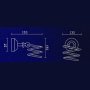 Держатель для фена в ванную GC-1 - фото 4