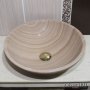 Раковина накладная SS-12 из песчаника - фото 2