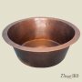 Медная мойка для кухни (круглая) Koozee CW-33 - фото 2