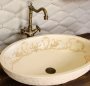Раковина накладная из искусственного камня SN-16, овальная - фото 2