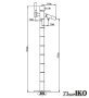 Напольный смеситель для ванны GF-K6228 - фото 3