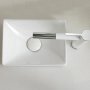 Раковина накладная NR-18, белая, маленькая - фото 3