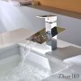 Каскадный смеситель для раковины хром KF-7 - фото 3