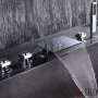 Каскадный смеситель на борт ванны с душем FBB-11 - фото 3
