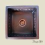 Медная мойка для кухни (квадратная) Koozee CW-23 - фото 3