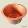 Медная мойка для кухни (круглая) Koozee CW-26 - фото 3