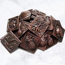 Медная плитка