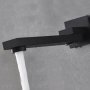 Встраиваемый смеситель для раковины WAF-61 черный - фото 4