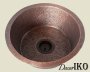Медная мойка для кухни (круглая) Koozee CW-16 - фото 5