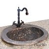 Раковина из бронзы BS-007-AG