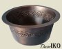 Медная мойка для кухни (круглая) Koozee CW-32 - фото 6