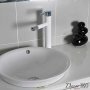 Смеситель для раковины WF-02 однорычажный, белый - фото 2
