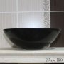 Раковина из гранита SS-189, черная - фото 7