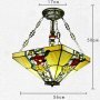Потолочная люстра в стиле Тиффани CL-F1625 - фото 4