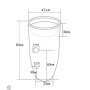 Напольная раковина CSC-106 - фото 4