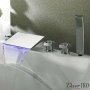 Смеситель на борт ванны с LED подсветкой LF-18 - фото 2