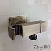 Настенный кран для гигиенического душа бронза NG-202