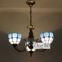 Потолочная люстра в стиле Тиффани CL-D081-3 - фото 2