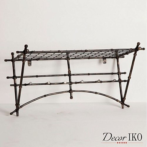 Вешалка для одежды настенная кованая EF-13