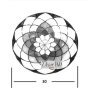 Потолочная люстра в стиле Тиффани CL-G121 - фото 4