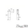Сенсорный смеситель для раковины SF-50 хром - фото 6