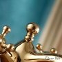 Золотой смеситель для раковин GF-41 - фото 2