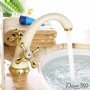 Смеситель для раковины WF-04 двухвентильный, белый - фото 3