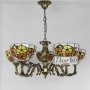 Потолочная люстра в стиле Тиффани CL-D087-5 - фото 3