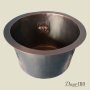 Медная мойка для кухни (круглая) Koozee CW-27 - фото 3