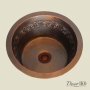 Медная мойка для кухни (круглая) Koozee CW-32 - фото 3