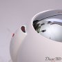 Мусорное ведро сенсорное SBT-19, 6 л, белое - фото 2