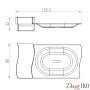 Мыльница для ванной комнаты CCO-04 - фото 4