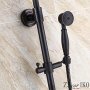Душевая стойка WD-66 со смесителем, черная - фото 3
