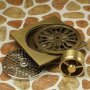 Трап для душа TS-18 бронзовый с сухим затвором - фото 4
