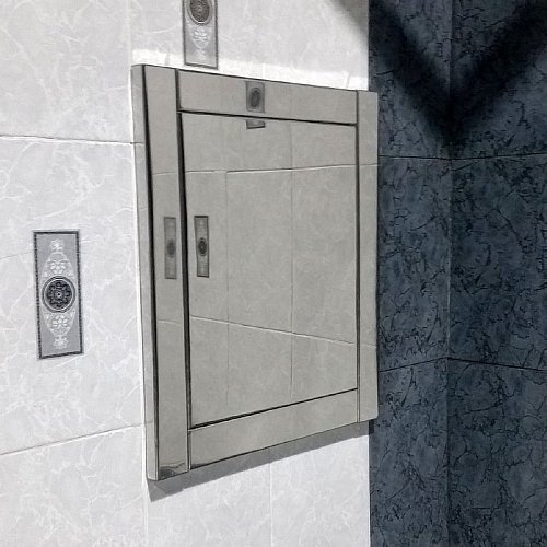 Зеркало из нержавеющей стали SM-3