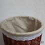 Плетеная корзина для белья в ванную комнату BBS-40 - фото 2