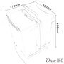 Корзина для белья в ванную комнату BBS-25 - фото 4